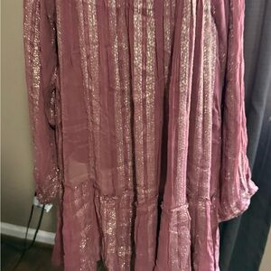 RAGA Maroon Embroidered Dress